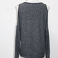 Rue 21 Women's Top Gray M Pre-Owned