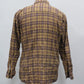 Habad Men's Flannel Shirt Brown M Pre-Owned