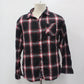 ES & JAY Men's Flannel Shirt Red L Pre-Owned