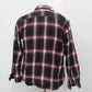 ES & JAY Men's Flannel Shirt Red L Pre-Owned