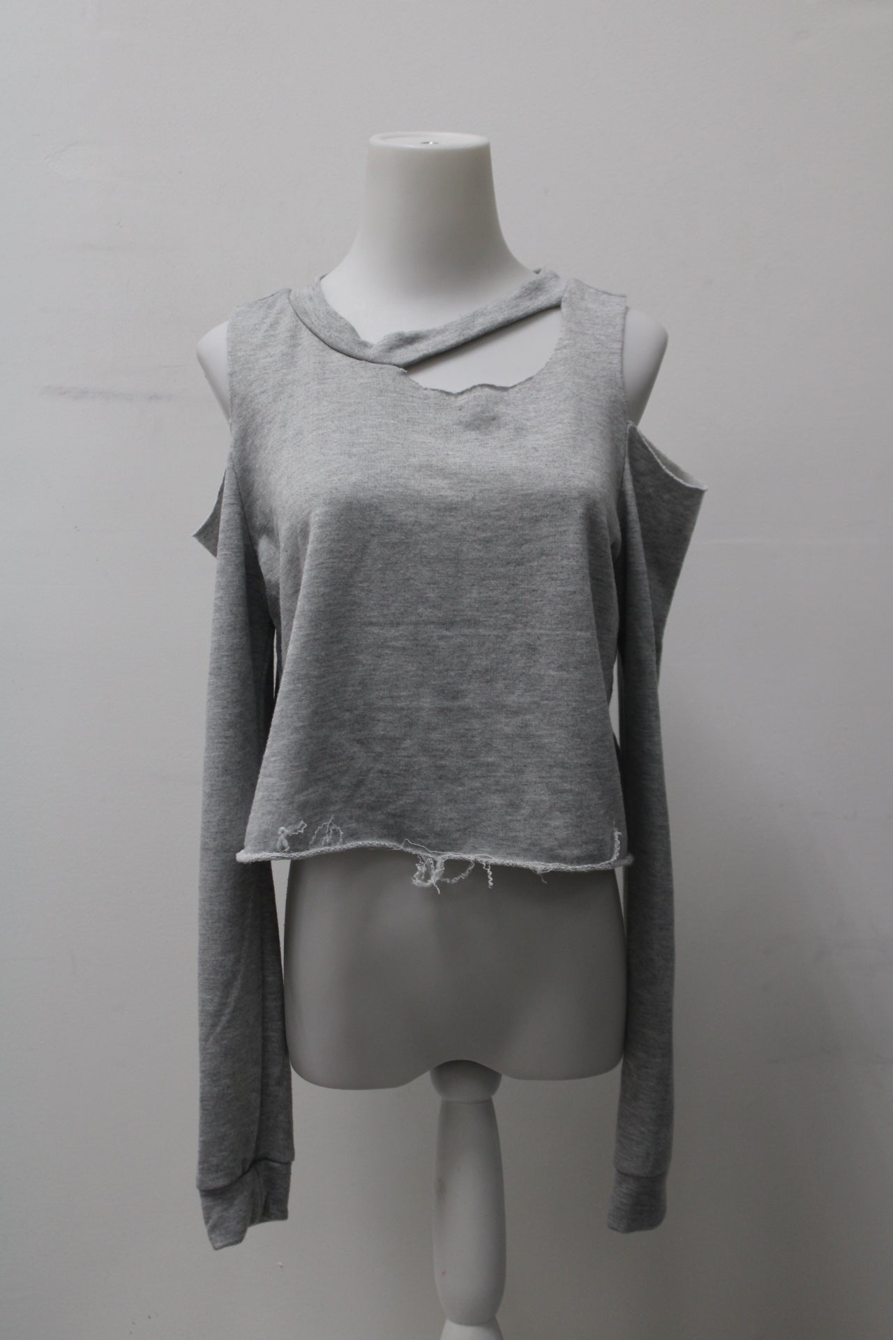 Gaze Women's Top Gray M Pre-Owned