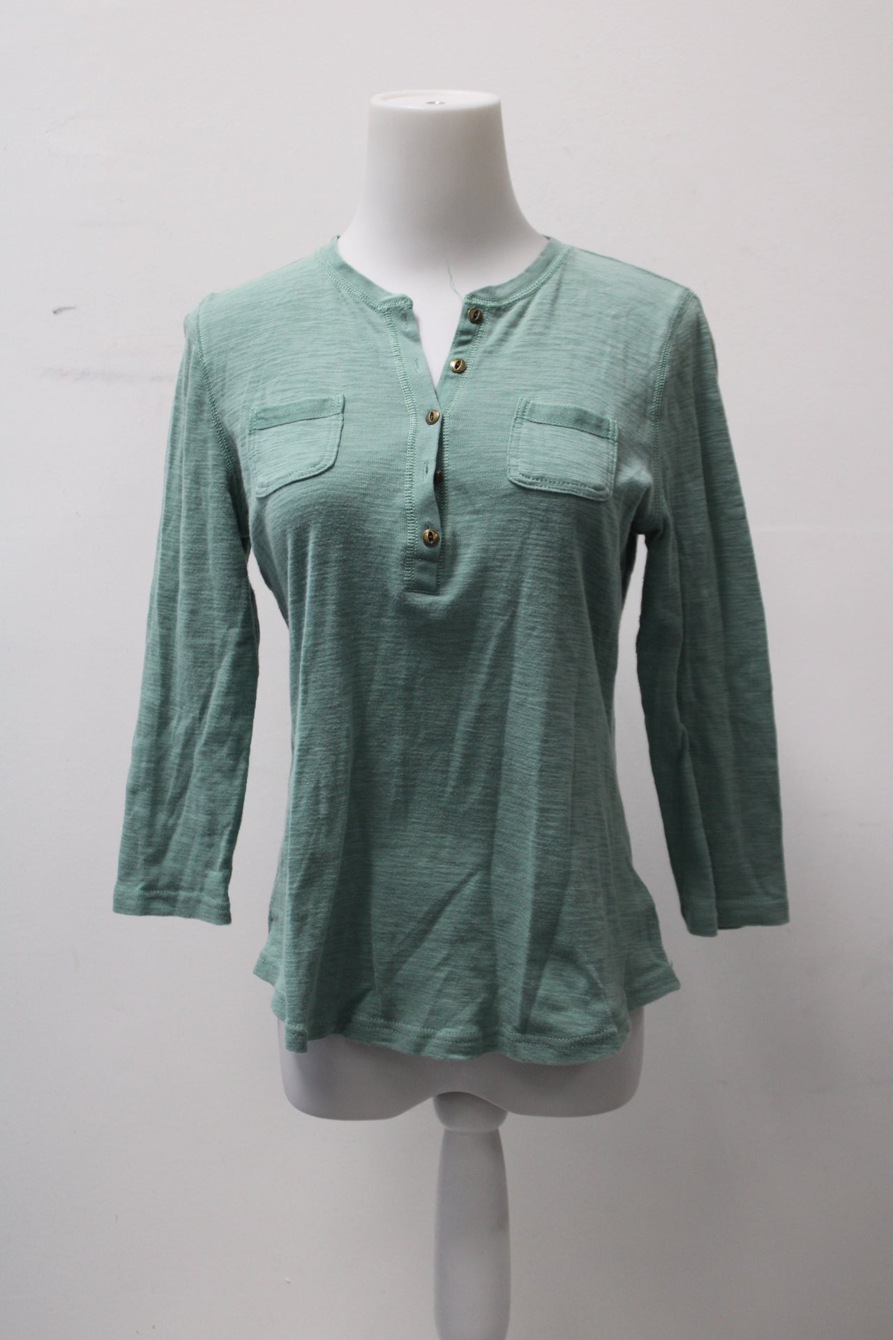 Chaps Women's Top Green M Pre-Owned