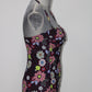 Anne Cole In Full Bloom Twist Front Shirred Bandeau Tankini Top, XS