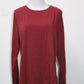 Any Body Women's Top Burgundy L Pre-Owned