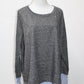 Lane Bryant Women's Top Gray 14/16  Pre-Owned