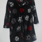 Climate Smart Kids Ball Print Bathrobe, Black, Large -Pre-Owned 1302UEF9