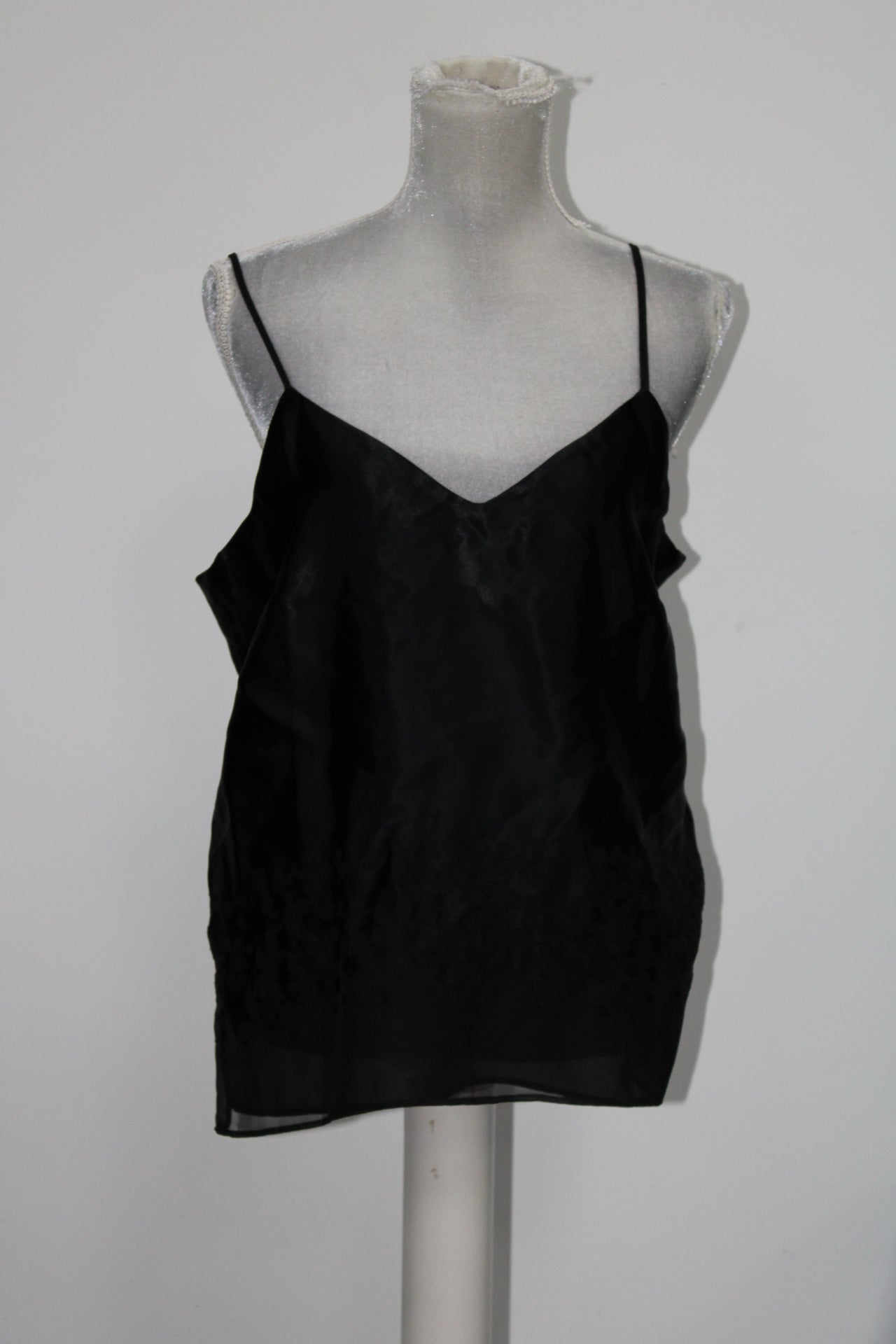 RACHEL ROY WOMEN'S CAMI TOP, BLACK, SIZE LARGE - NEW WITHOUT TAG 10702