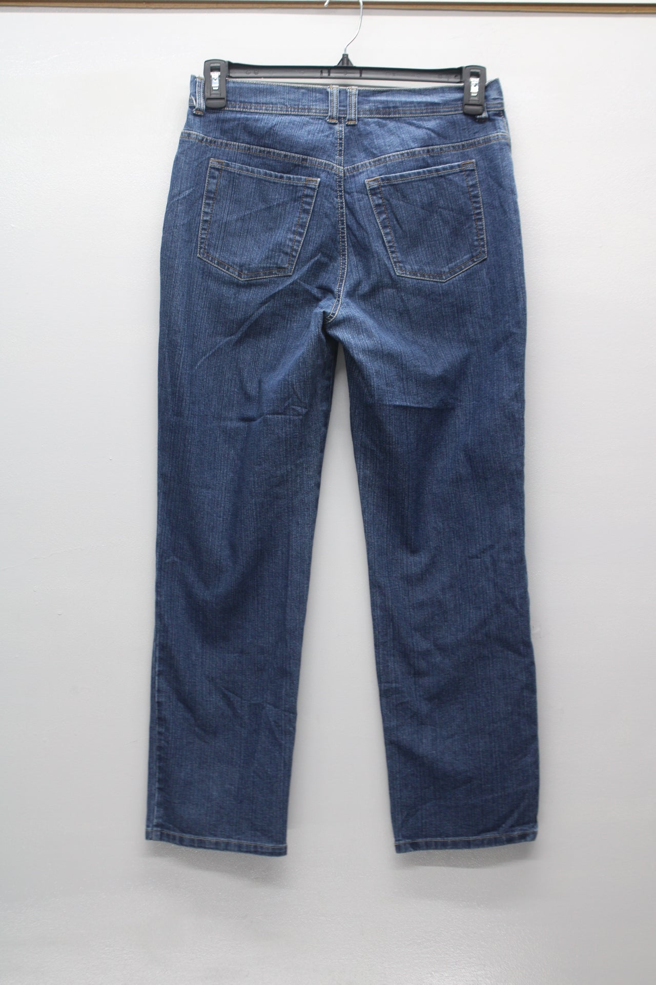 GLoria Vanderbilt Women's Jeans Amanda Blue 8 Pre-Owned