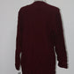 Charter Club Ribbed Duster Cardigan Cranberry Red L