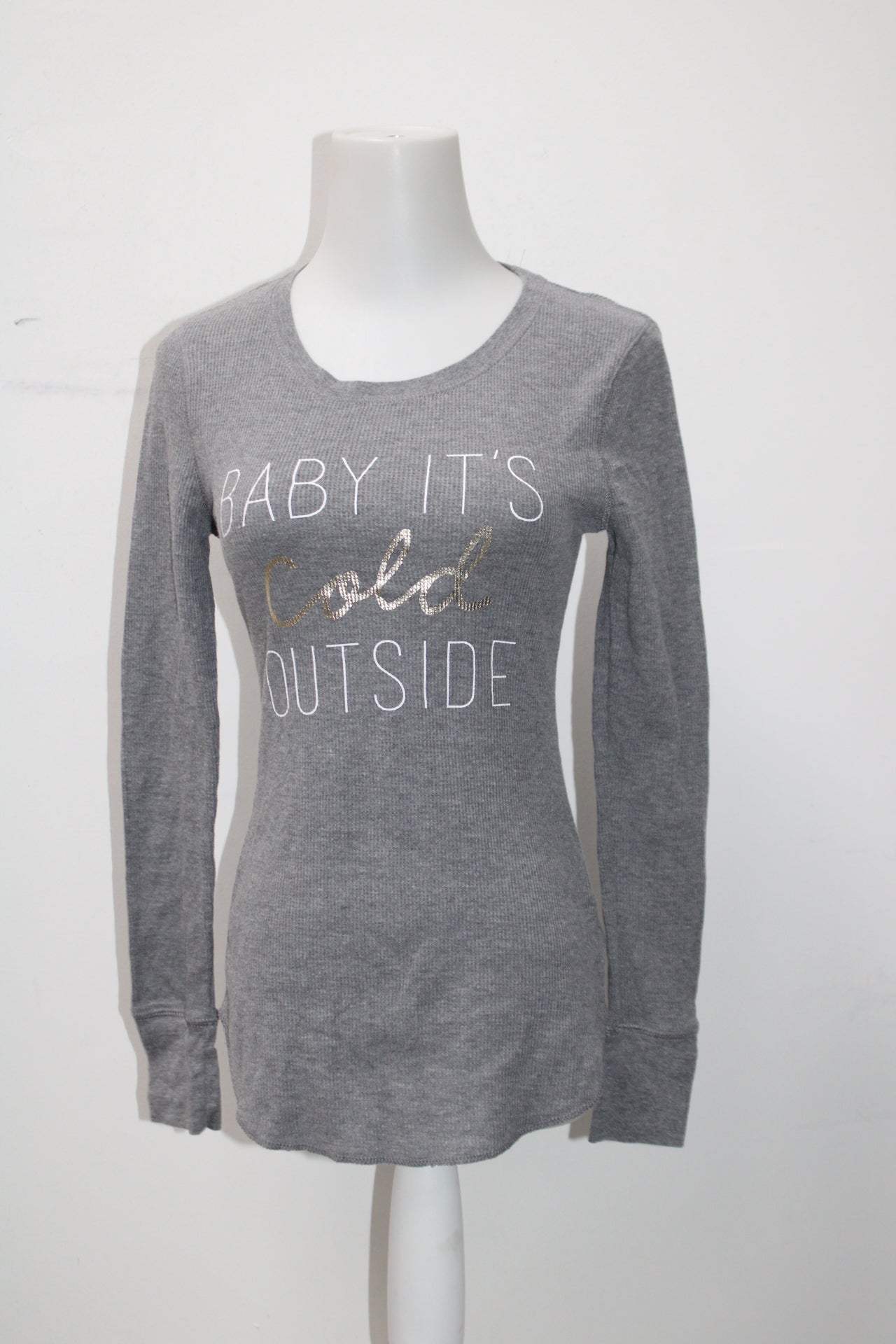 Old Navy Women's Top Gray XS Pre-Owned