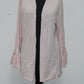 Charter Club Pleated Bell-Sleeve Cardigan Misty Pink XL