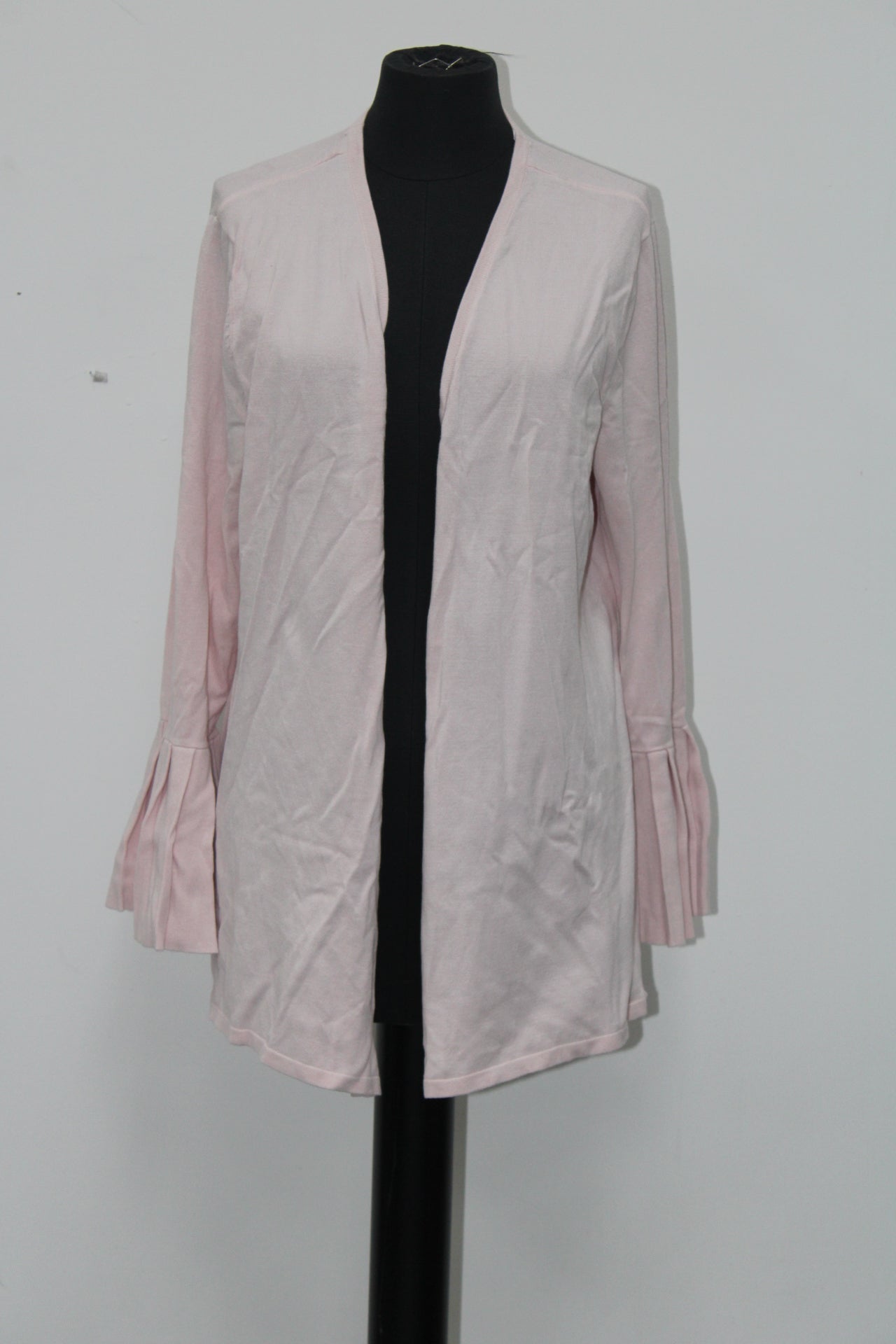 Charter Club Pleated Bell-Sleeve Cardigan Misty Pink XL