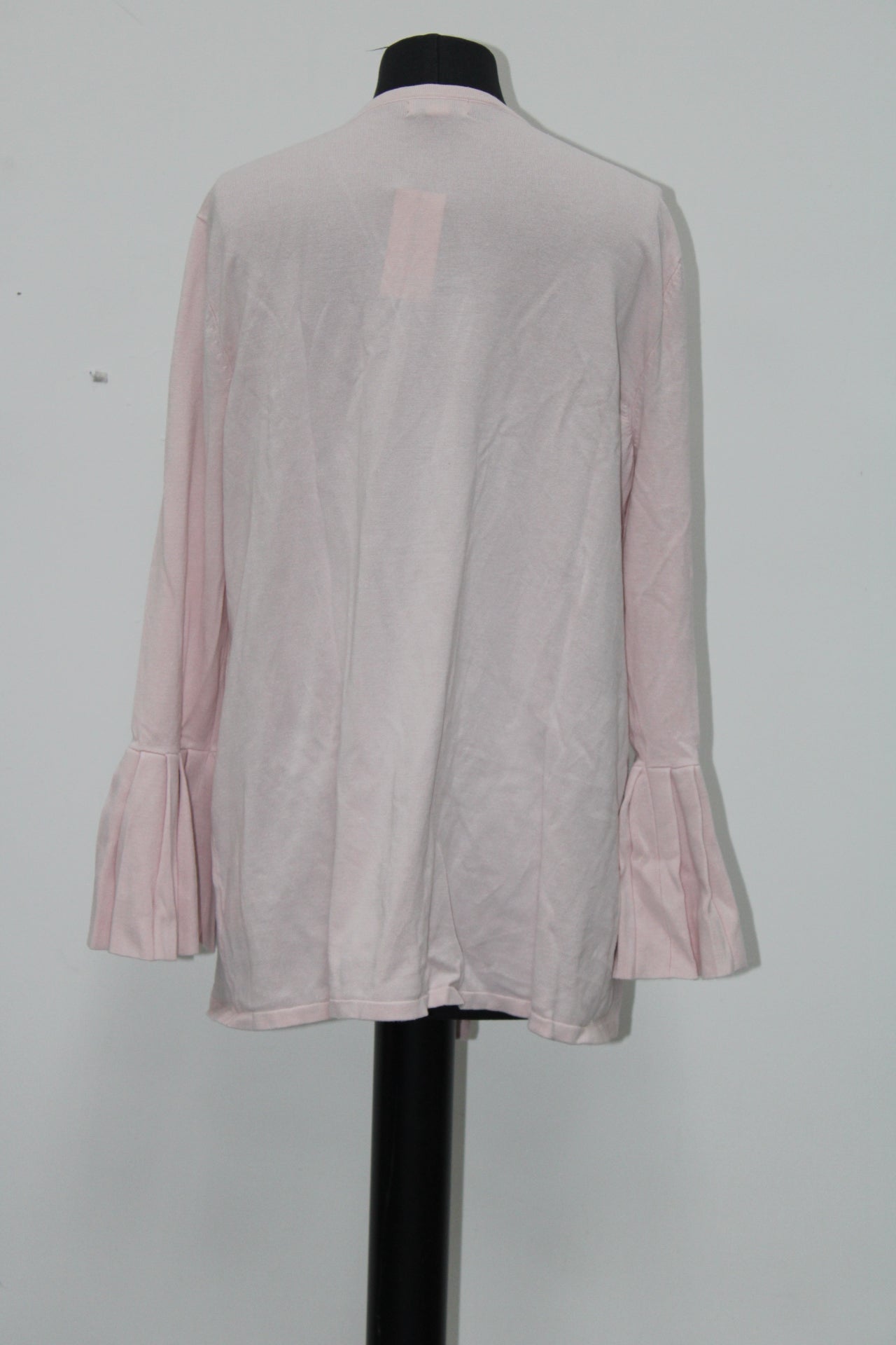 Charter Club Pleated Bell-Sleeve Cardigan Misty Pink XL