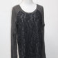 Dressbarn Women's Top Gray XL Pre-Owned