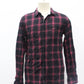 On the Bays Men's Flannel Shirt Maroon M Pre-Owned