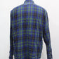 Nautica Men's Flannel Shirt Blue L Pre-Owned