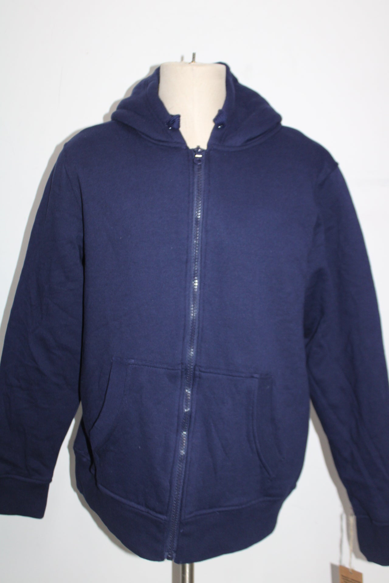 SANDIA MOUNTAIN MEN ZIPPER HOODIE, NAVY, LARGE - NEW WITHOUT TAG  14012