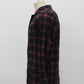 On the Bays Men's Flannel Shirt Maroon M Pre-Owned