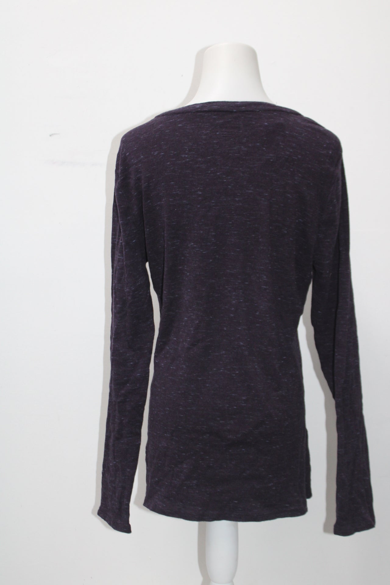 Merona Women's Top Purple L Pre-Owned