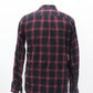 On the Bays Men's Flannel Shirt Maroon M Pre-Owned