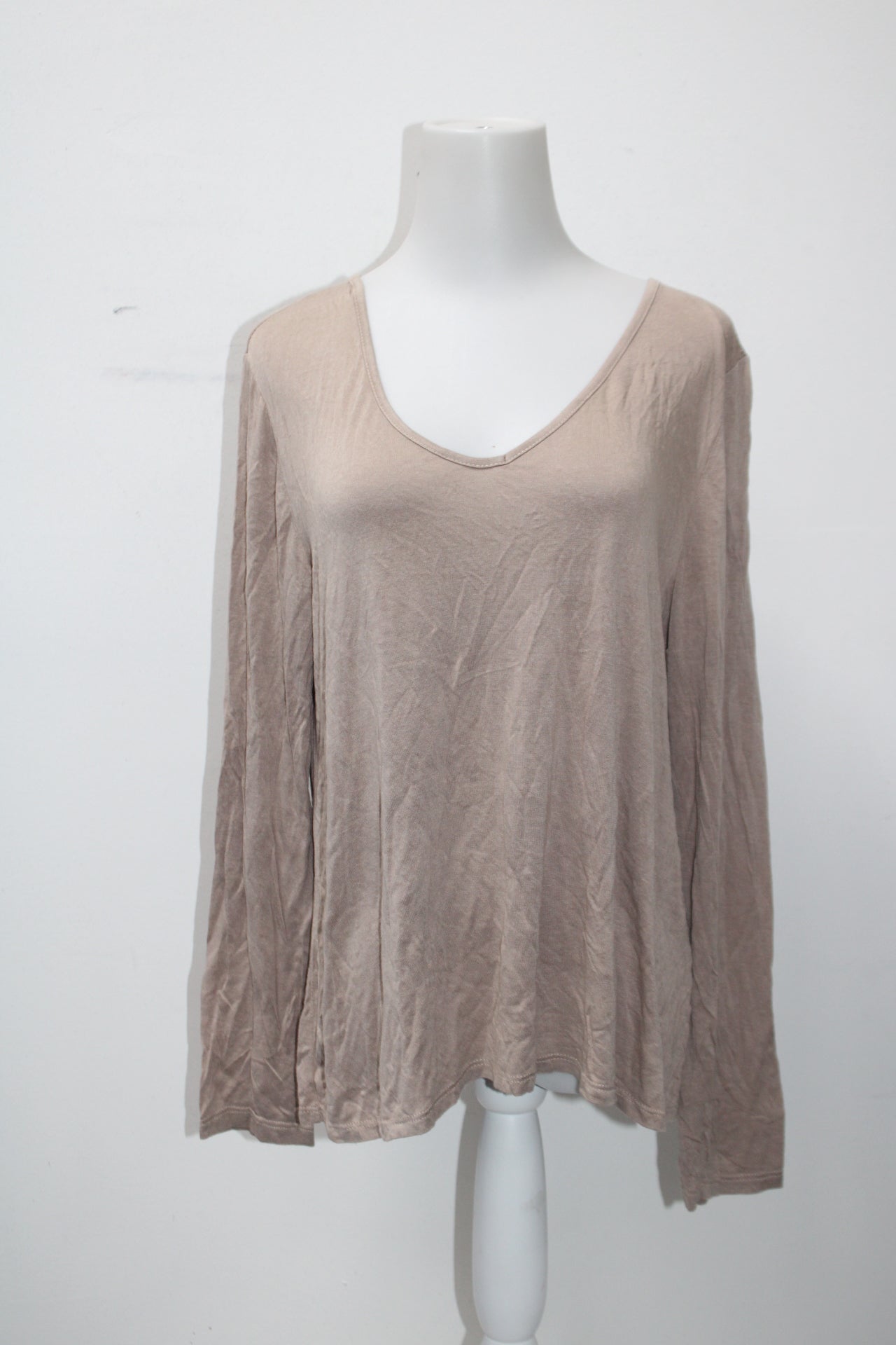 Charlotte Russe Women's Top Beige L Pre-Owned