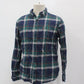 Chaps Men's Flannel Shirt Blue L Pre-Owned