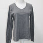 Talbots Women's Top Gray L Pre-Owned