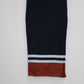 Bar III Striped Sweater Skirt Navy Combo XXS
