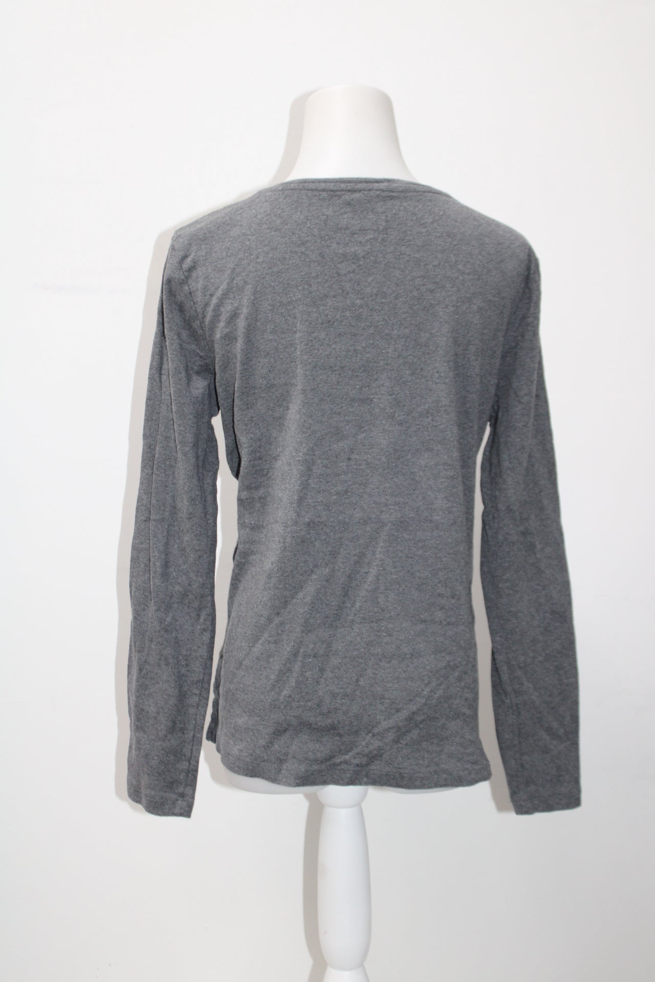 Talbots Women's Top Gray L Pre-Owned