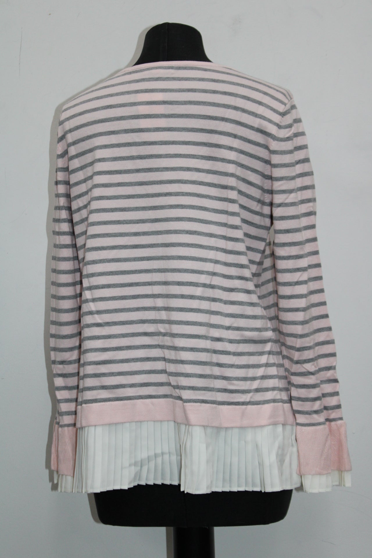 Charter Club Layered-Look Sweater Misty Pink Combo L