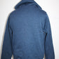 Buffalo Jeans Mens Fortino Faux Fur Logo Zip-Front Hoodie Blue M