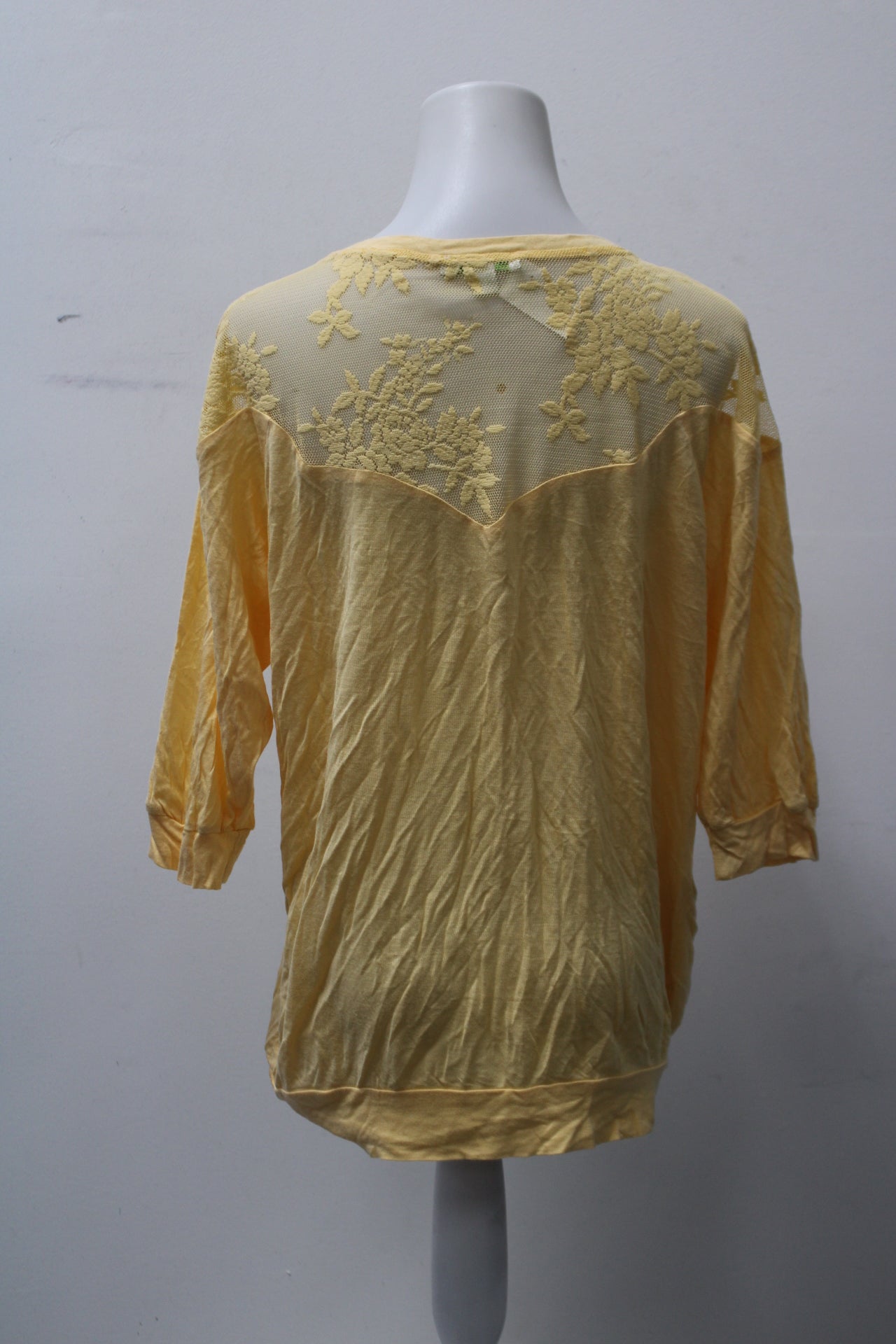 Raim Women's Top Yellow L Pre-Owned