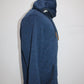 Buffalo Jeans Mens Fortino Faux Fur Logo Zip-Front Hoodie Blue M