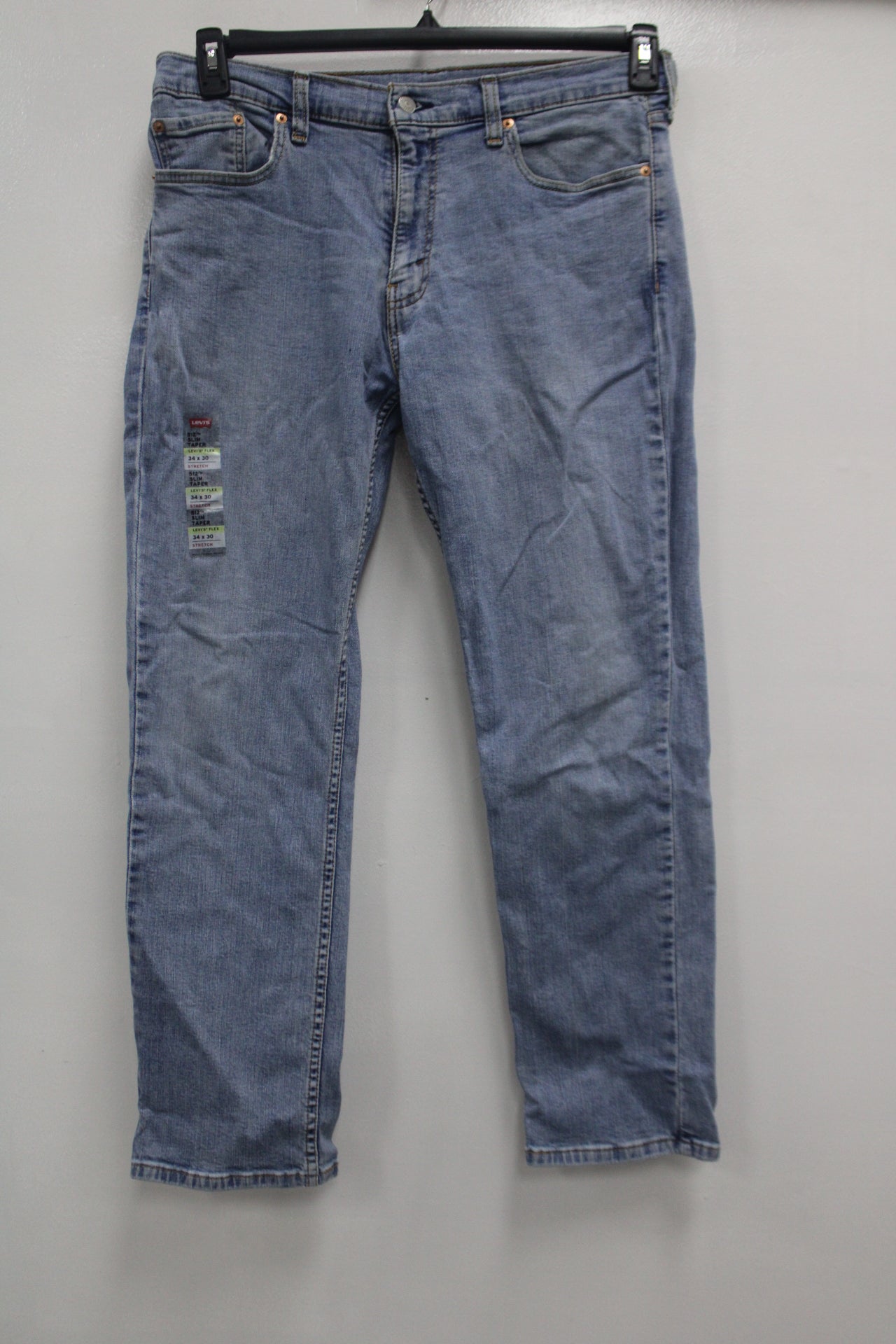 Levi's Men's 511 Slim Taper Blue 34x30 Pre-Owned