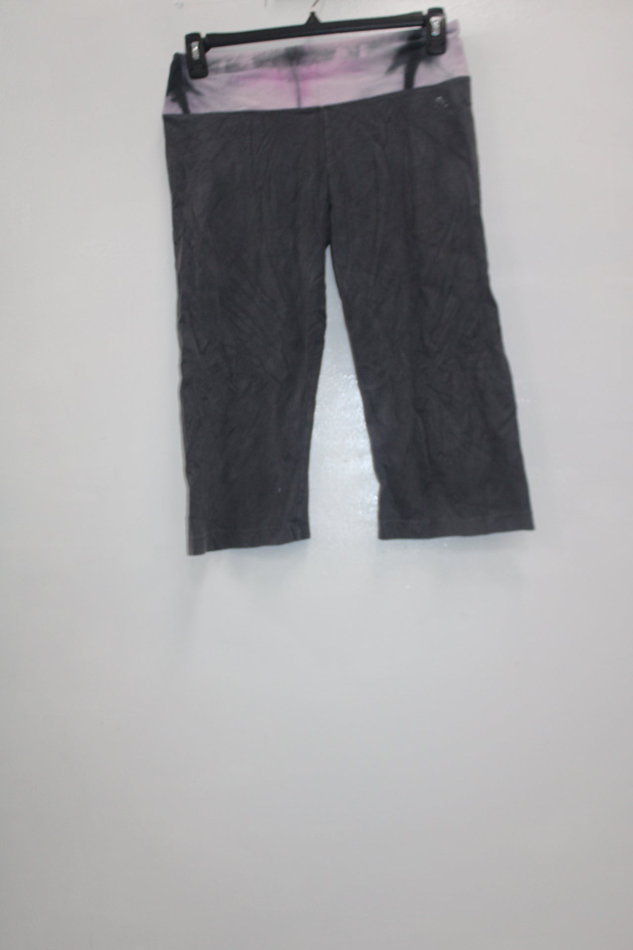 Balance Collection Women's Capri Gray L Pre-Owned