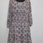 Michael Michael Kors Paisley-Print Dress  Shell Pink L