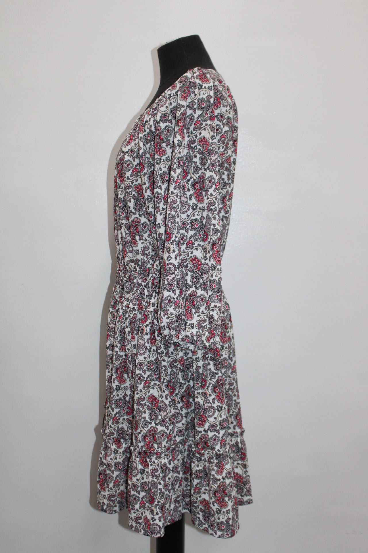 Michael Michael Kors Paisley-Print Dress  Shell Pink L