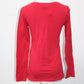 Active Basic Women's Top Red M Pre-Owned