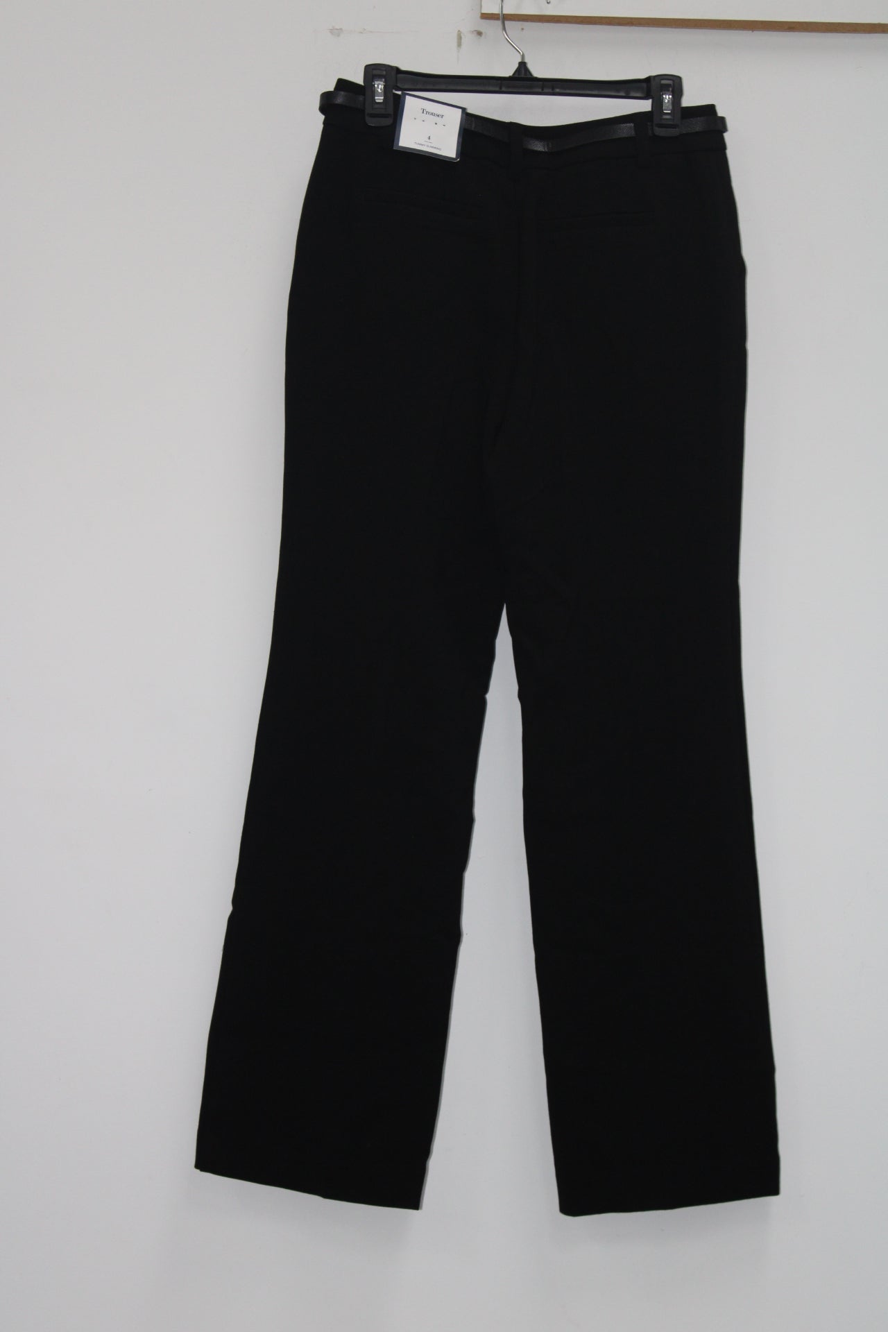 Charter Club Belted Trousers Deep Black 4