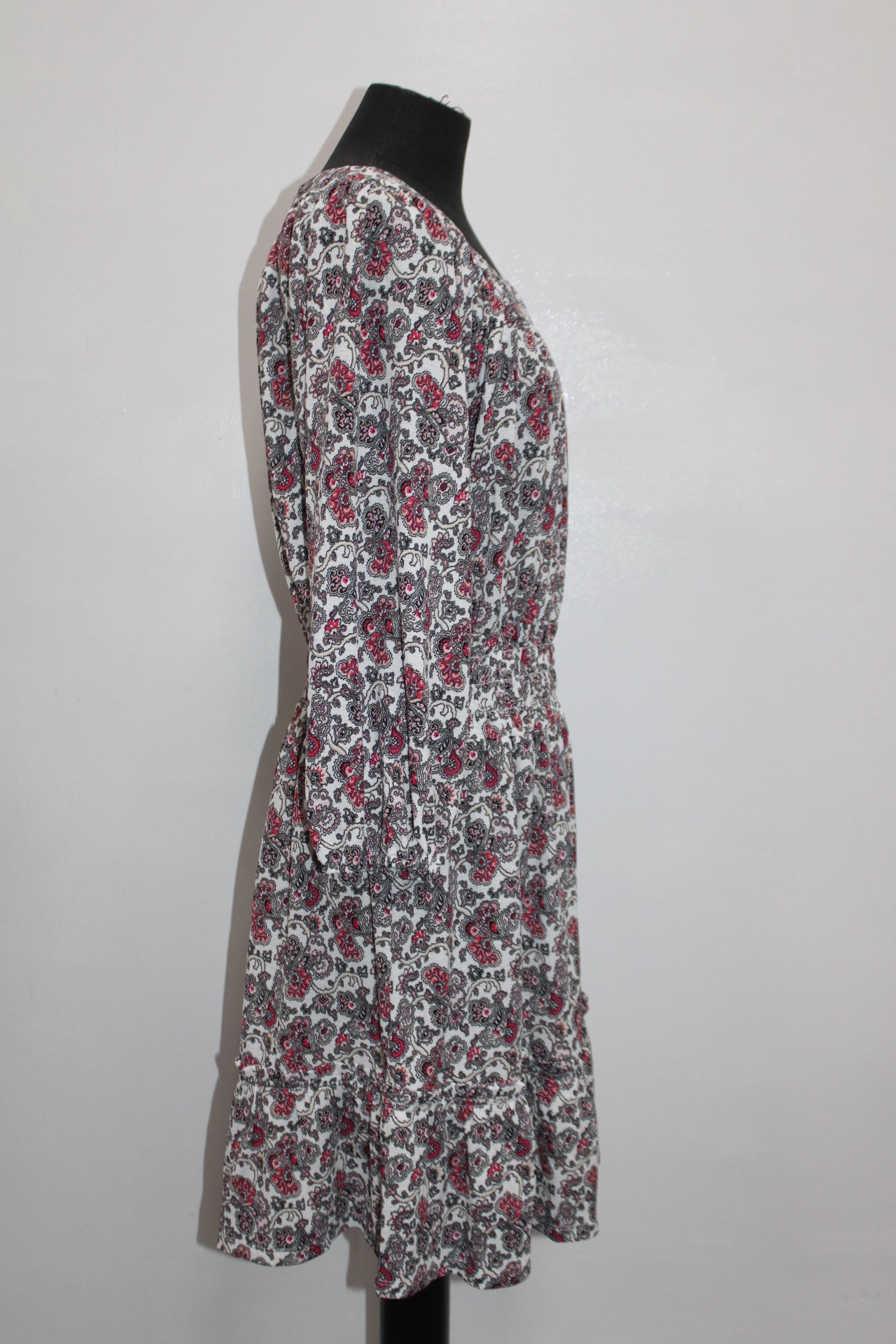 Michael Michael Kors Paisley-Print Dress  Shell Pink L