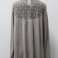 Faded Glory Women's Top Beige 16/18 Pre-Owned