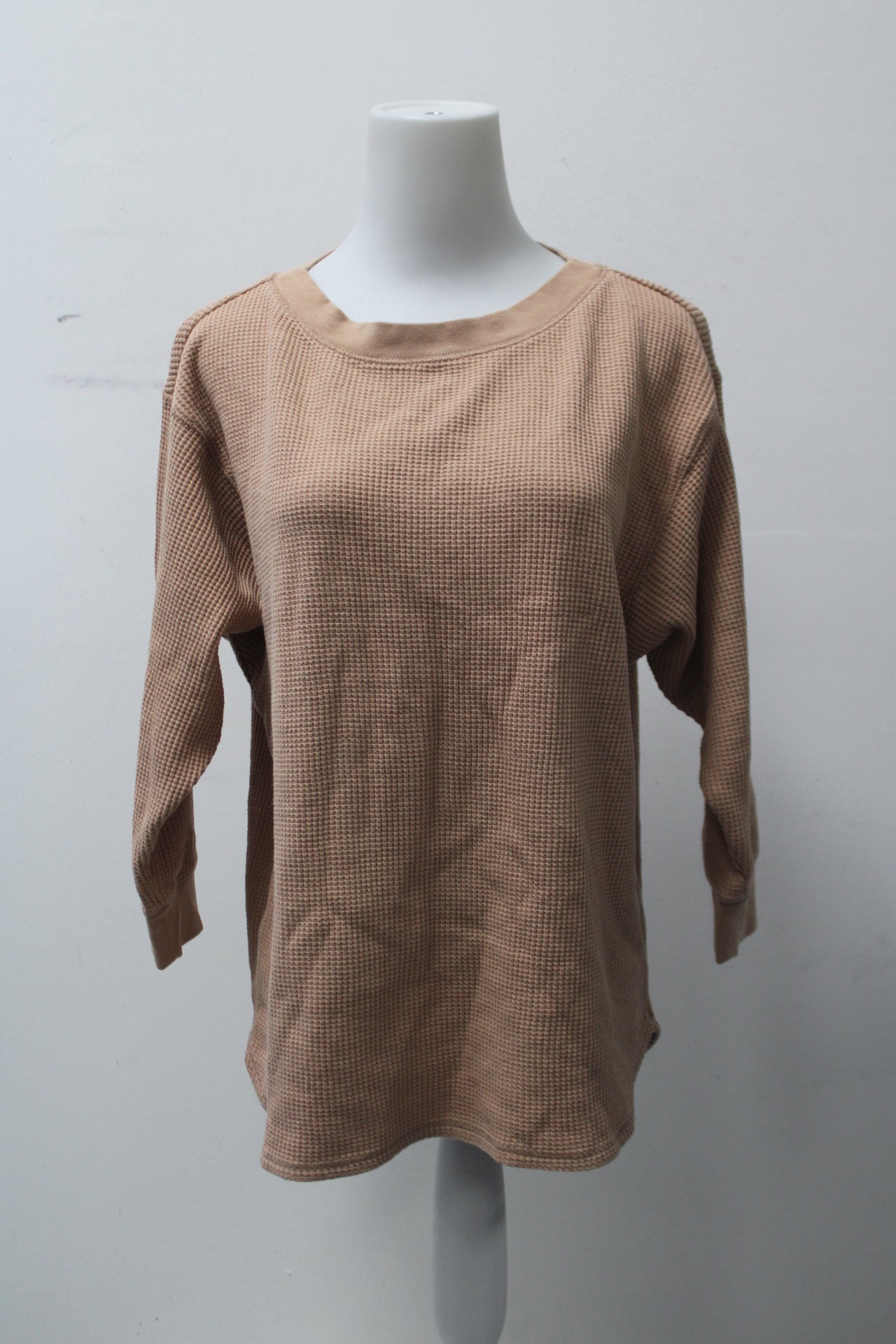 Uniqlo Women's Top Beige M Pre-Owned