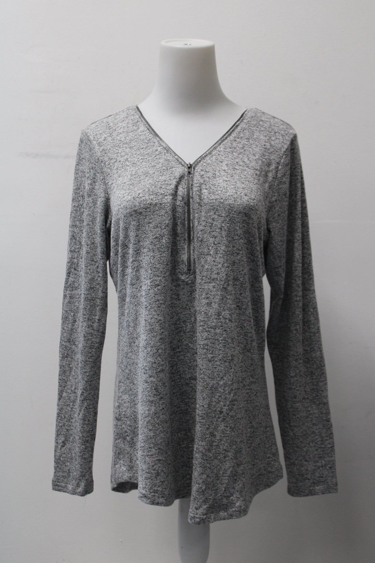 Workshop Women's Top Gray L Pre-Owned