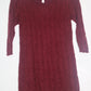 Cat & Jack Girls Sweater Dress, Red Large - Pre-Owned 1037UHA5