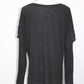 Time and Tru Women's Top Black L Pre-Owned