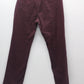 Croft & Barrow Women's Jeans Straight Leg Maroon 12S Pre-Owned