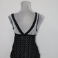 Anne Cole In First Lace Printed Tankini BlackWhite XS