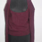 Free People Saffron Sweater Pomegranate Wine L