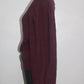 Free People Saffron Sweater Pomegranate Wine L