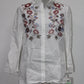 Charter Club Cotton Embroidered Bell-Sleeve Bright White 6